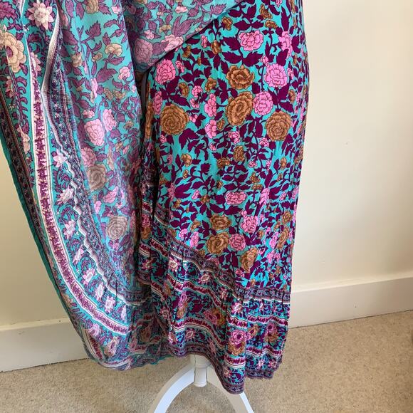 ARNHEM Spanish Rose Midi Dress Wrap AUS 8 US 4 Fit XS S - Picture 7 of 16